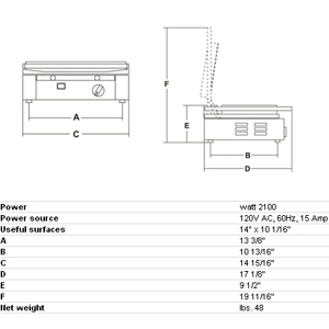 Sirman Panini Grill CORT R image 1