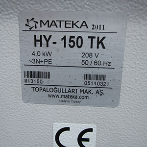 Mateka Fork Dough Kneader Mixer HY-150 TK, Great Condition image 12