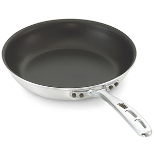 Vollrath 14" Aluminum Fry Pan w/ SteelCoat x3 Non-Stick Interior with TriVent Handle  image 1