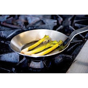 Matfer Black Steel Fry Pan,  9-1/2 inch image 2
