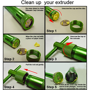Cleaning Ultimate Clay Extruder image 3