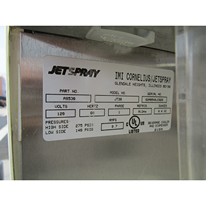 Jet Spray JT30 Refrigerated Drink Dispenser, Great Condition image 7