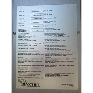 Baxter Double Rack Gas Oven OV210G-M2B, Excellent Condition image 13