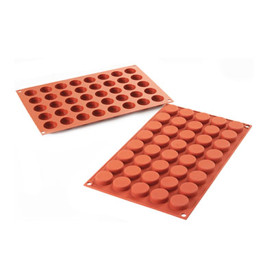 Silikomart SF180 Silicone Baking Mold Pastille 40 Cavities image 1