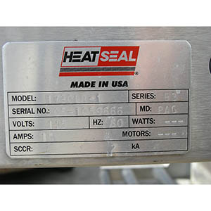 Heat Seal and Shrink Tunnel Model 1730Lb and 1734-1 Used Condition image 16