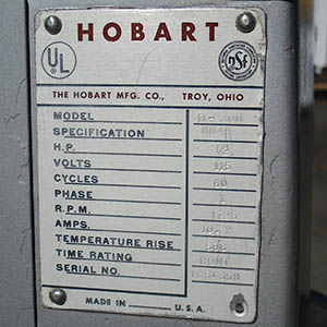 Hobart 30 Quart Mixer D300, Great Condition image 5