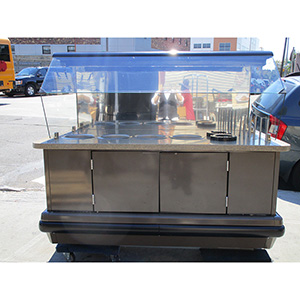 67" Four-Pot Soup Bar with Sneezeguard; New image 1