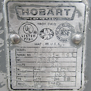 Hobart 80 Quart Mixer M802, Very Good Condition image 6
