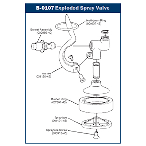 T&S Brass Rubber Bumper for Spray Valve image 3