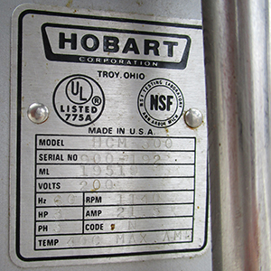 Hobart Cutter Mixer HCM-300, Great Condition image 11
