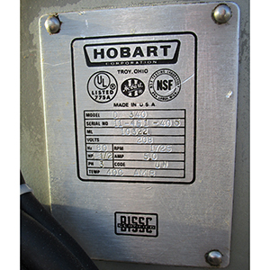 Hobart 40 Quart Mixer D340, Very Good Condition image 5