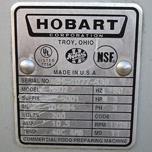 Hobart 80 Quart Mixer M802, Great Condition image 7