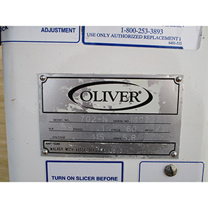 Oliver Bagel Slicer 702N, Excellent Condition image 7