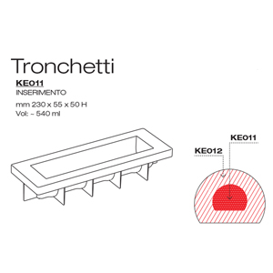 Pavoni Pavocake Silicone TRONCHETTI Mold image 2