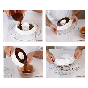 Silikomart "Kit Magia del Tempo" Tortaflex Freezing and Baking Mold image 3