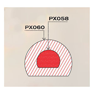 Pavoni Pavoflex PX058 Silicone Log Insert Mold, 9 Cavities image 5