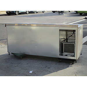 Low Boy Clear Door Refrigerator 83 Inch, Very Good Condition image 4