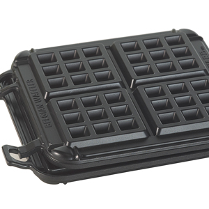 Nordic Ware Cast Aluminum Stovetop Belgian Waffle Maker image 2