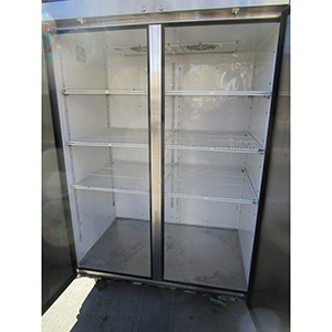True 2 Solid Door Reach-in Refrigerator TG2R-2S, Very Good Condition image 1
