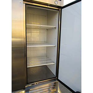 True 3 Solid Door Reach in Freezer T-72F, Used Good Condition image 2