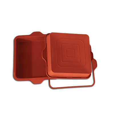 Silikomart Flexible Bakeware Square Pan 78 Oz, 9" x 9" x 2" High image 1