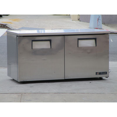 True TUC-60-LP Low Boy Undercounter Refrigerator, Good Condition image 1