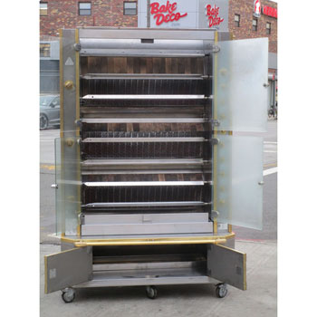 Rotisol 8 Spits Gas Rotisserie Model 1350/8, Good Condition image 5