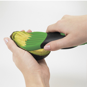 OXO Good Grips 3-in-1 Avocado Slicer, Green image 3