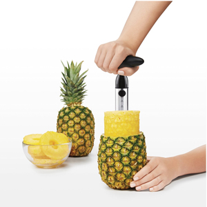 OXO Good Grips Stainless Steel Ratcheting Pineapple Slicer image 2