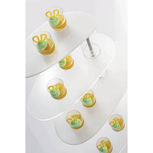 Martellato Transparent "Japan" Dessert Cup 2" Dia. x 2.1" High 87ml (2.9 oz) - Pack of 100 image 3