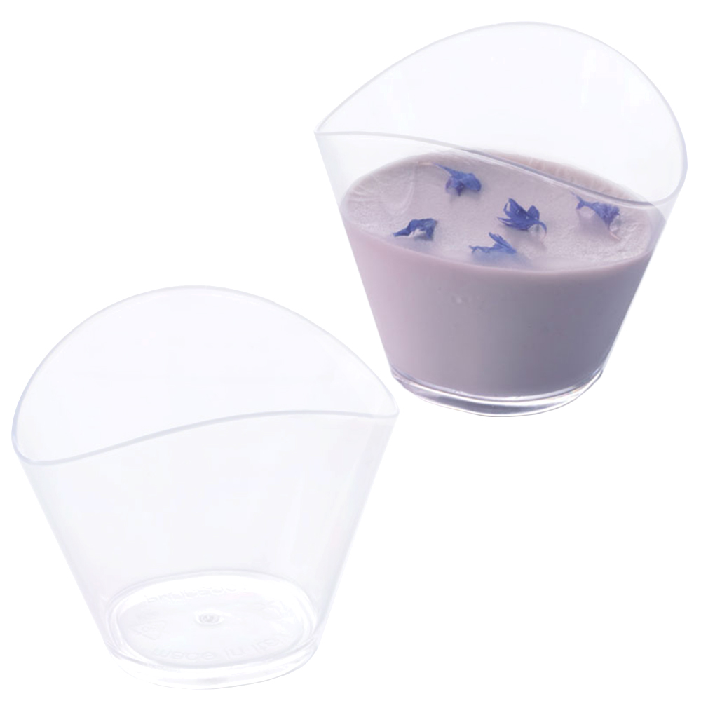 Martellato Transparent "Wave" Dessert Cups, 120ml (4 oz.) capacity image 4