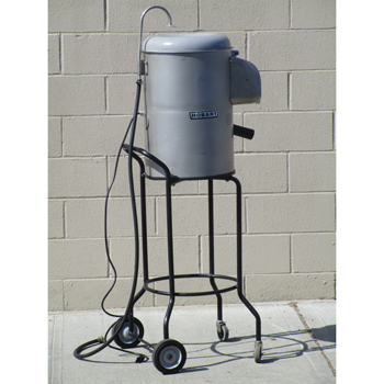 Hobart 6115 20 lb. Portable Potato Peeler With Timer & Portable Stand, Excellent Condition image 1