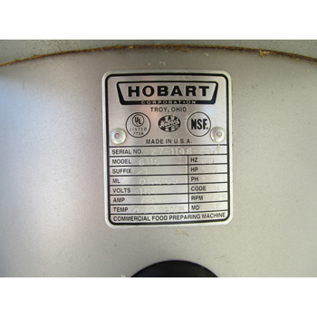 Hobart 6115 20 lb. Portable Potato Peeler With Timer & Portable Stand, Excellent Condition image 6