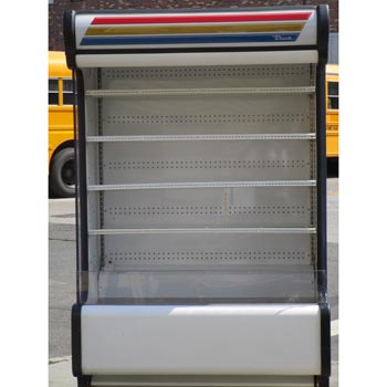 True TAC-48GS Vertical Refrigerated Open Case, Excellent Condition image 4