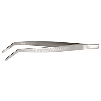 Mercer Cutlery Precision Stainless Steel Curved Tweezers, 11-3/4" image 1