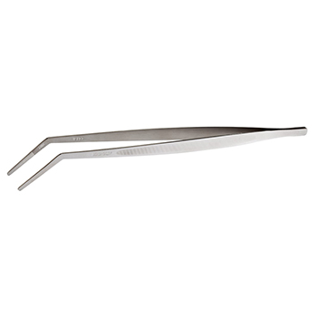 Mercer Cutlery Precision Stainless Steel Curved Tweezers, 9-3/8" image 2