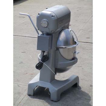 Hobart A200T 20 Quart Mixer With Bowl Gaurd And Timer, Excellent Condition image 2