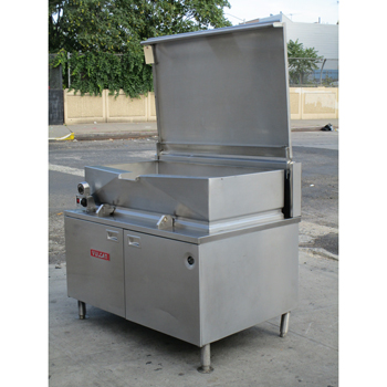Vulcan G40C-8 40 Gal Tilting Skillet / Brasising Pan Natural Gas, Excellent Condition image 2