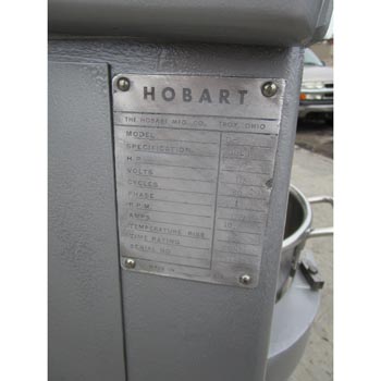 Hobart 30 Quart Mixer Model D-300, Excellent Condition image 3