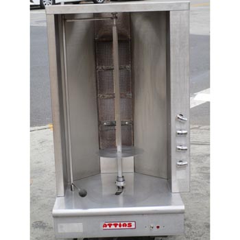 Attias Gyro Machine Natrual Gas Model ATTIOS, Good Condition image 2