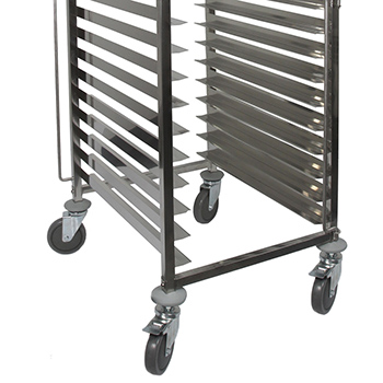 Vollum Front-Load Knock Down Bakery Rack All Stainless, for 20 Full Size Sheet Pans image 1