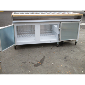 Leader Custom Made Salad Bar, 72"W x 34-1/2"D, Brand New image 4