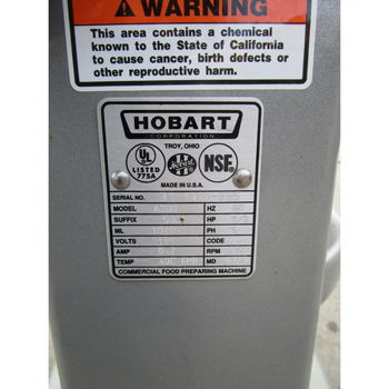 Hobart 20 Quart A200 Mixer With Bowl Gaurd, Great Condition image 3
