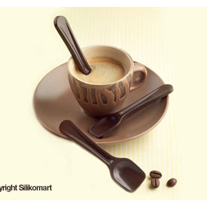 Silikomart 'Easy Choc' Silicone Chocolate Mold, Spoon image 1