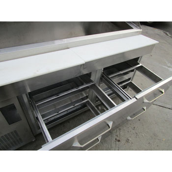 Randell 51368WPR Refrigerator Prep Table, Excellent Condition image 3