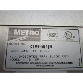 Metro C199-HM2000 Warmer, Very Good Condition image 4