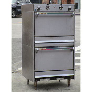 Natural Gas Garland M2R Master Series Double Deck Oven - 80,000 BTU, Very Good Condition image 1