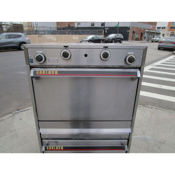 Natural Gas Garland M2R Master Series Double Deck Oven - 80,000 BTU, Very Good Condition image 2