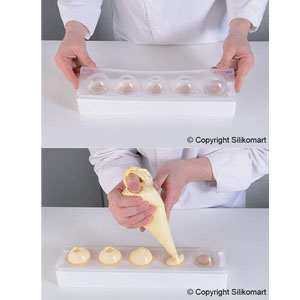 Silikomart "Mul 3D Egg" Multiflex Silicone Mold image 9