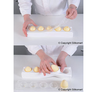 Silikomart "Mul 3D Egg" Multiflex Silicone Mold image 10